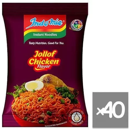 Indomie Instant Noodles  Jollof Chicken Flavor